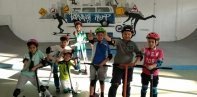 BunnyHop City Camp, городской лагерь для детей 6-17 лет, занятия на трюковых самокатах, лонгбордах, роликах, bmx в Москве 