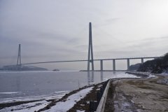 Русский мост, мост на остров Русский