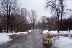 "Парк будущего", Леоново, сквер у метро "Ботанический сад"