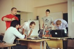 "Лига роботов" на Партизанской
