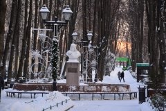 "Бабушкинский", городской парк культуры и отдыха, каток, игровые площадки