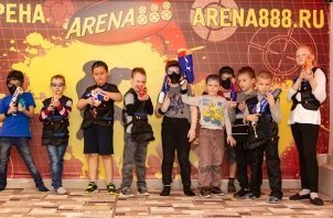 "Нерф-арена 888", спортивно-тактическая игра для детей от 5 лет и взрослых, Челябинск
