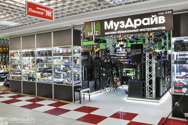 Muzdrive.ru, интернет-магазин музыкальных инструментов и звукового и светового оборудования в Москве