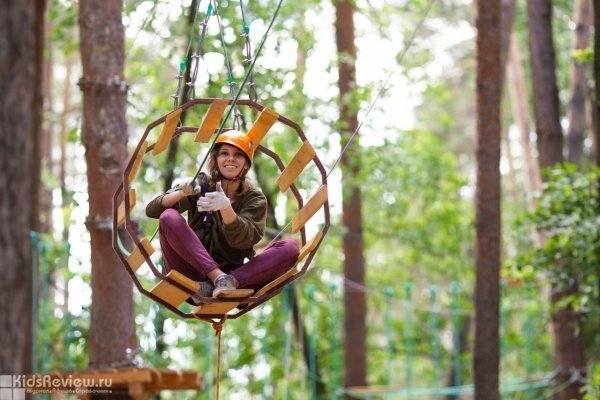 "Паутина", веревочный парк для детей от 6 лет и взрослых, Казань