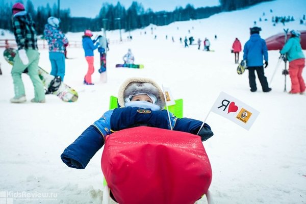 "Губаха", горнолыжный центр с детской комнатой в Пермском крае