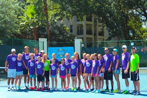 ESTА, международный спортивно-образовательный центр, лагерь для детей во Флориде, США