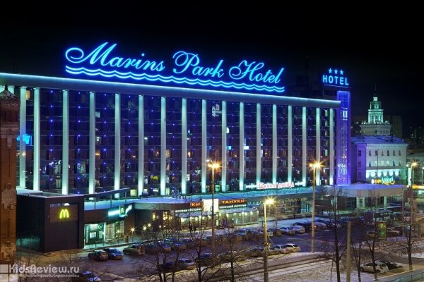 Маринс Парк Отель, Marins Park Hotel, гостиница на улице Челюскинцев, Екатеринбург