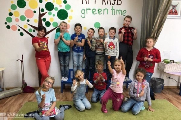 "Вокруг света", летний городской лагерь в арт-клубе Green Time для детей 7-11 лет, Екатеринбург