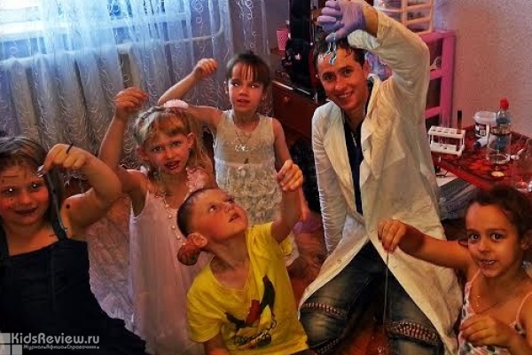 "Веселые Мультяшки", студия по организации детских праздников, научное шоу и шоу мыльных пузырей на день рождения, Хабаровск