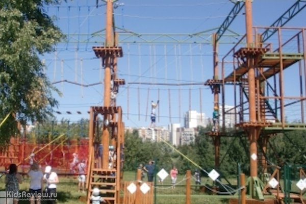 "ПандаПарк Митино", веревочный парк на Волоколамской, Москва