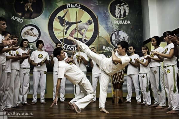 Real Capoeira ("Реал Капоэйра"), искусство капоэйра для детей и родителей в Замоскворечье, Москва