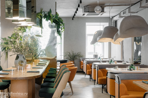 Tomorrow, ресторан высокой растительной кухни с детским меню, веганская кухня на Смоленской, Москва