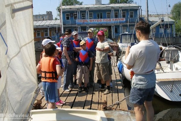 "Ока", яхт-клуб, детская парусная секция в Нижнем Новгороде