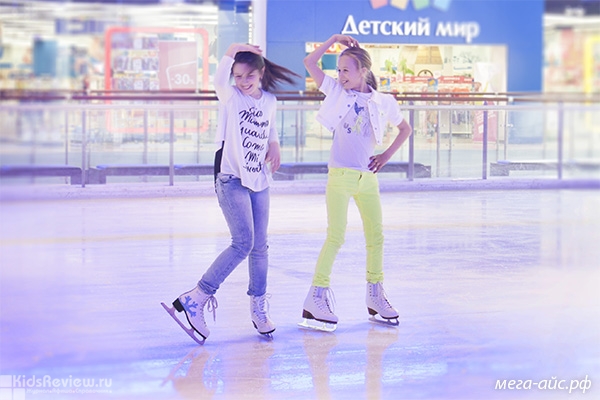 Mega Ice, "Мега Айс", крытый ледовый каток в ТЦ "АвиаПарк" на Аэропорте, Москва