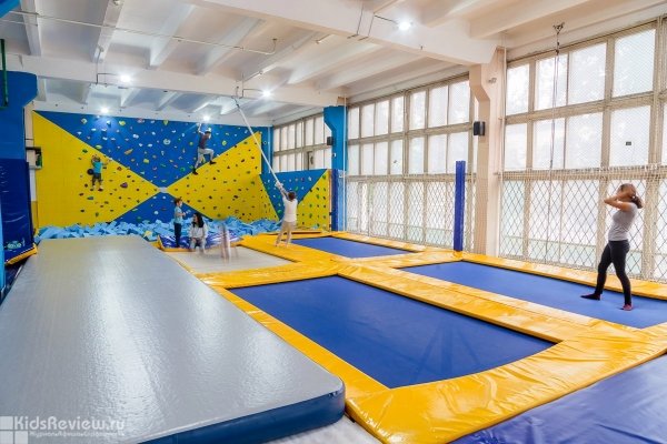 Jordan, "Джордан", батутный центр, скалодром, акробатика для детей от 4 лет в Томске
