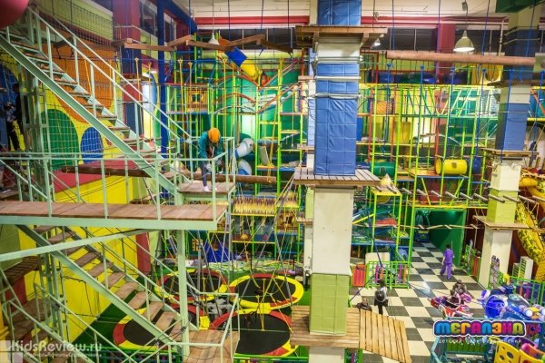 Веревочный экстрим-парк для детей от 4 лет в ТРЦ "Алмаз", Челябинск