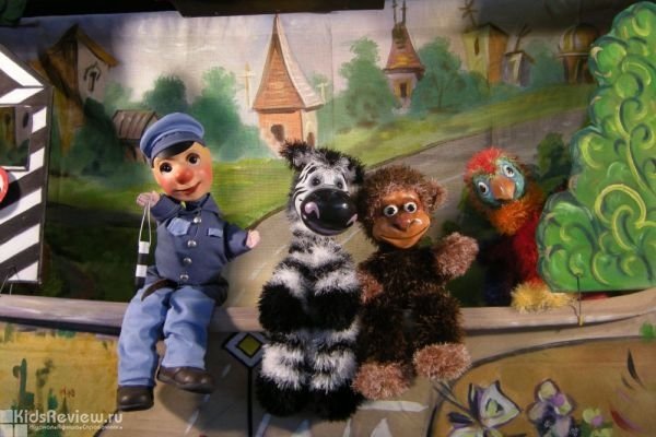 "Синяя птица", выездной театр кукол для детей 3-10 лет, Москва