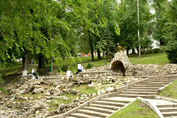 Струковский сад, парк, аттракционы, скейт-парк, Самара