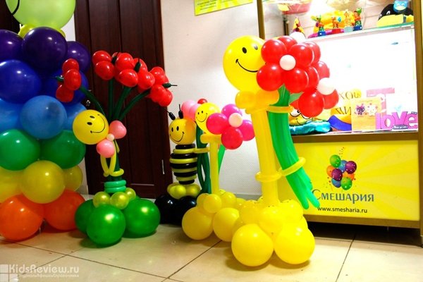 "Смешария", интернет-магазин, доставка воздушных шаров в Екатеринбурге