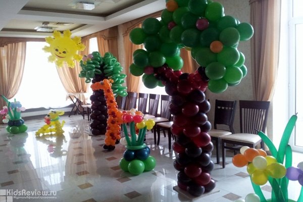 "Инсайдер", праздничное оформление шарами в Московской области