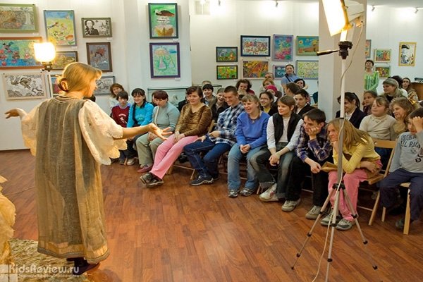 "Взгляд ребенка", детская галерея, художественные студии в Москве