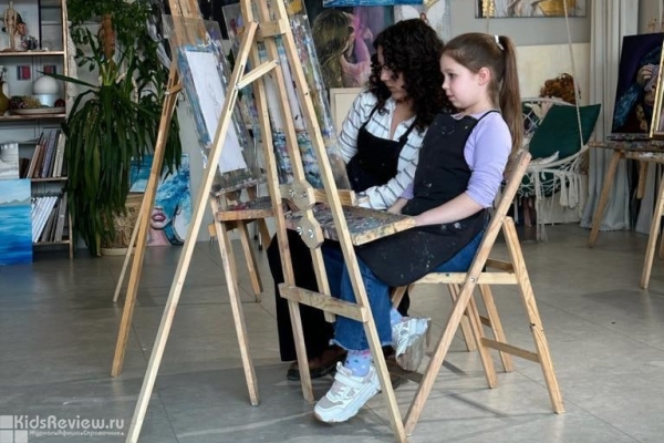 Gradient, "Градиент", детский городской лагерь искусств в студии живописи и рисунка в Челябинске, Россия