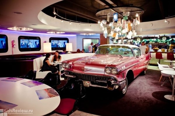 Beverly Hills Diner, "Беверли Хиллс Дайнер", (быв. The Pink Cadillac), ресторан американской кухни для всей семьи в Москве, Баррикадная