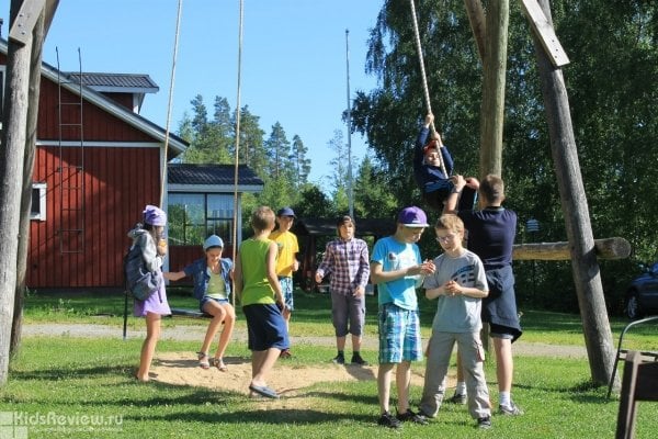 Lingvinity Camp в Финляндии для детей 7-15 лет в колледже Ita-Karjalan Kansanopisto на острове под Савонлинной