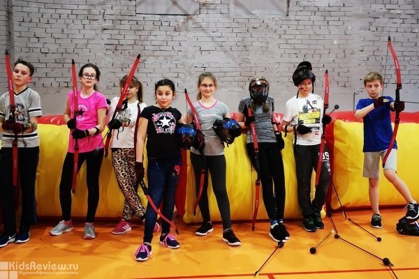 Anttag, лучные игры, арчери таг для детей от 12 лет и взрослых на Дмитровской в Москве