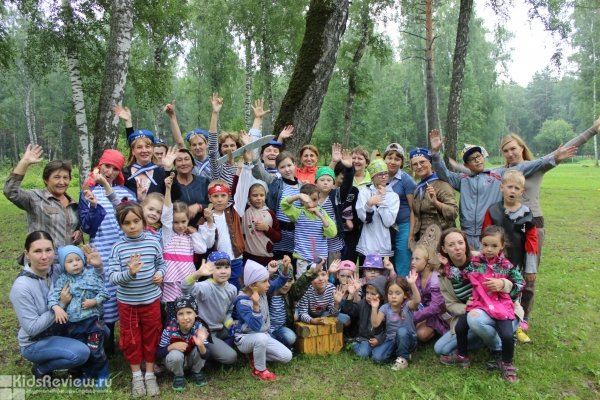 "Вишневая страна", семейный лагерь на берегу Бердского залива, Новосибирск