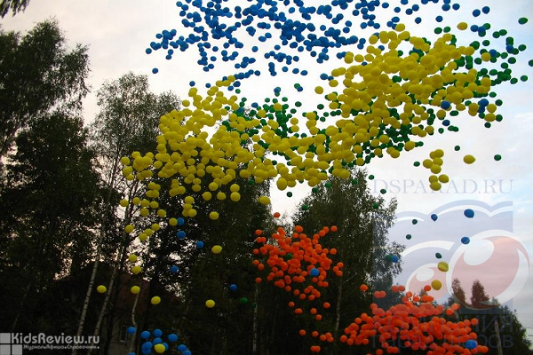 "Парад шаров", праздничное оформление помещений воздушными шарами в Москве