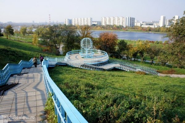 Братеевский каскадный парк в ЮАО, Москва