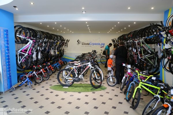 "ВелоСтрана", специализированный велосипедный магазин на Ленинском, Москва