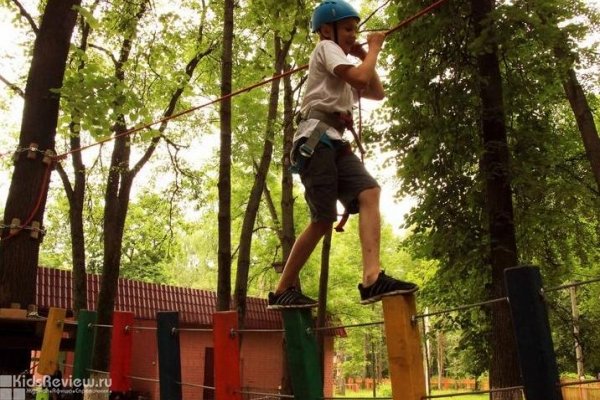 "Лукоморье", веревочный парк в Автозаводском парке, Нижний Новгород, парк закрыт