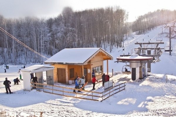 "СОК Красная Глинка", горнолыжный комплекс, сноуборд, горные лыжи в поселке Красная Глинка, Самара