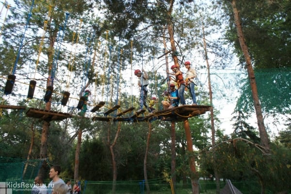 "Тарзания", веревочный парк, Волгоград