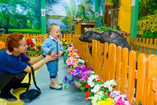 "Райский уголок", контактный зоопарк в ТРК "Куба", Челябинск