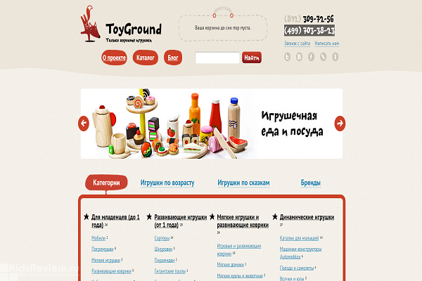 ToyGround, "ТойГраунд", toyground.ru, интернет-магазин игрушек в Москве