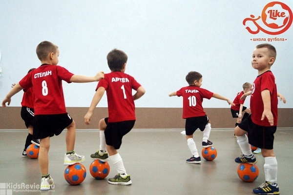 Like, "Лайк", школа футбола, занятия для детей от 3 до 7 лет, Пермь