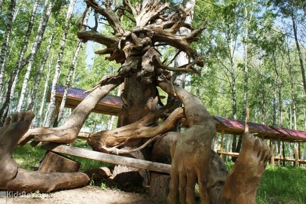 "Околица", сельский парк для всей семьи в селе Зоркальцево, Томская область