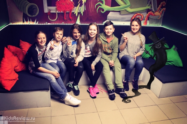 "Прятки в темноте", "Золотая Лихорадка", центр развлечений для детей от 8 лет, квест-игры в ТЦ "Юпитер", Новосибирск