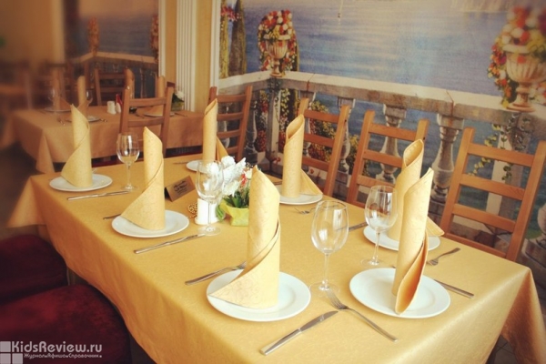 "Сан Марино", семейный ресторан с детской комнатой, мастер-классы, праздники для детей в Тюмени