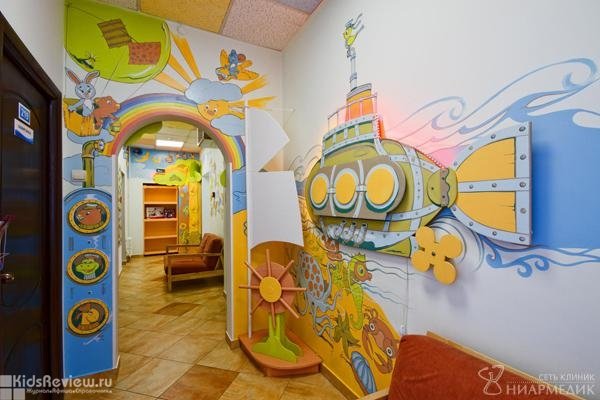 "Ниармедик", многопрофильная клиника с детским отделением, вакцинация на Полежаевской, Москва