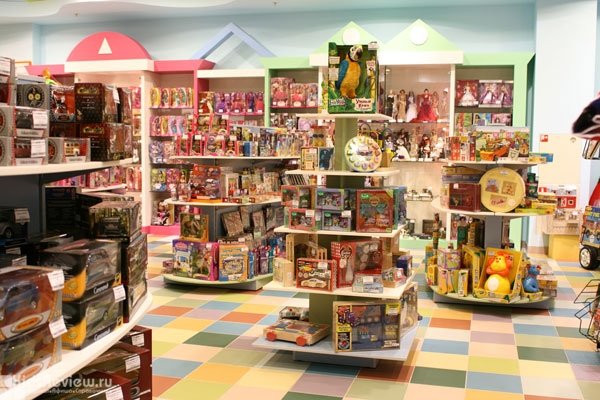 "Город игрушек", куклы, машинки и другие игрушки для детей в ТРЦ "Спектр", Москва