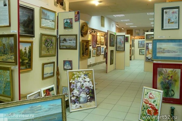 Art52, "Арт52", открытая галерея искусств, выставка-продажа картин в ТЦ "Алексеевский пассаж", Нижний Новгород
