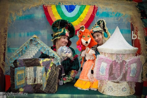 "Зеленое яблоко", выездной театр, кукольные спектакли и праздники для детей от 2 лет в Москве