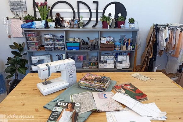 Modjo, "Моджо", ателье-студия, швейные сборы, занятия шитьем на каникулах для детей 7-15 лет в Петрозаводске