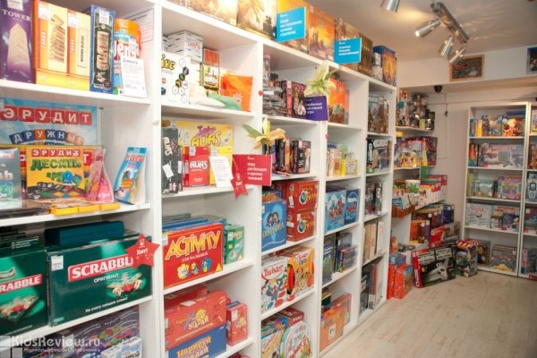 "Мосигра", магазин настольных игр и игрушек на Парке Культуры в Москве 