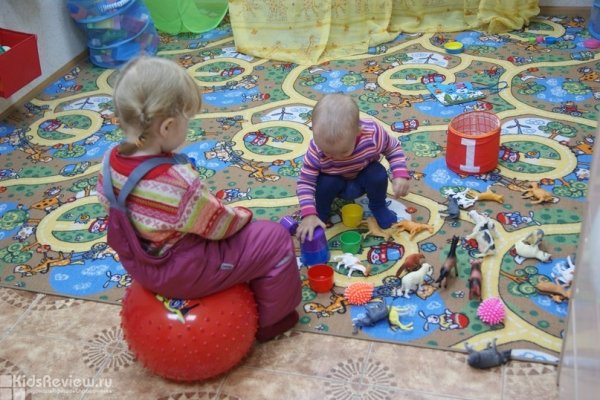 "Кузя", детская развивающая площадка, детский сад и группа кратковременного пребывания для детей 1,5-3 лет в Октябрьском районе, Томск