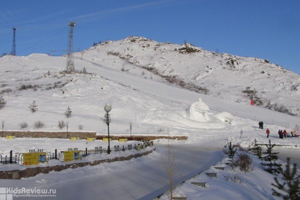 "Абзаково", горнолыжный курорт в Магнитогорске, Челябинская область